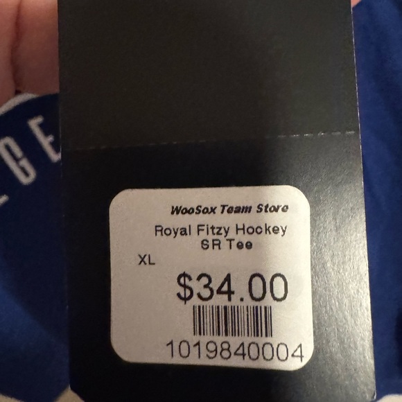 💥2 Tshirts, Ryan Fitzgerald Hockey Blue and Red Graphic T-Shirts - Picture 12 of 13